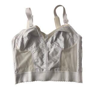 Exquisite Form Slimming Wireless Back Posture Support Longline Bra 38C